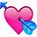 Arrow through Heart Emoji