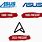 Asus Logo Evolution