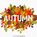 Autumn Sign Clip Art