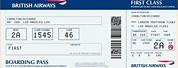BA Airline Tickets