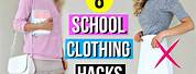 Back to School Hacks Clothing