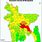 Bangladesh Population Map