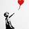 Banksy Girl and Balloon