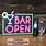 Bar Open Neon Sign