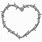 Barbed Wire Heart PNG