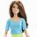 Barbie Made to Move Doll Blue Top