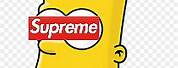 Bart Simpson Supreme Logo