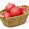 Basket of Red Apple's