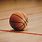 Basketball Court and Ball
