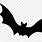 Bat Stencil Clip Art