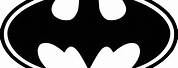 Batman Logo Black White
