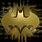 Batman Logo Gold