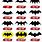 Batman Logo Years