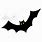 Bats Flying Clip Art