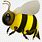 Bee Emoji Apple