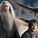 Bilbo and Gandalf