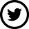 Black Twitter Logo Icon Transparent