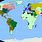Blank World Map 1812