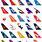 Blue Airline Logos