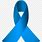 Blue Awareness Ribbon Clip Art