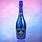Blue Champagne Bottle