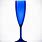 Blue Champagne Glasses