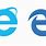 Blue E Logo