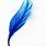 Blue Feather Art