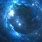 Blue Nebula 4K Wallpaper