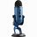 Blue USB Microphone