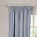 Blue and White Striped Curtains