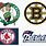 Boston Sports Teams Logos