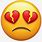 Broken hearted Emoji