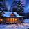 Cabin in the Woods Winter