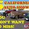 California Car Shows