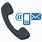 Call and Email Icon
