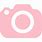 Camera Icon Aesthetic Pink