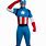 Captain America Costume Adult