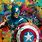 Captain America Pop Art