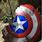 Captain America Shield Damaged