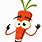 Carrot Cartoon Character