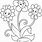 Cartoon Flower Coloring Pages