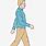Cartoon Guy Walking