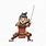 Cartoon Samurai Warrior