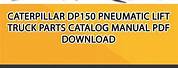 Cat DP150 Parts Manual