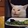 Cat Eating Dinner Meme