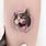 Cat Face Tattoo