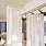 Ceiling Curtain Rod Room Divider