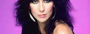 Cher the Singer Headshot Mirophone