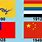China Flag Evolution